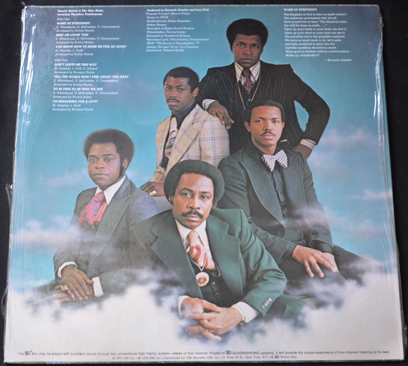 HAROLD MELVIN & THE BLUE NOTES / WAKE UP EVERYBODY (LP) - HIP TANK RECORDS