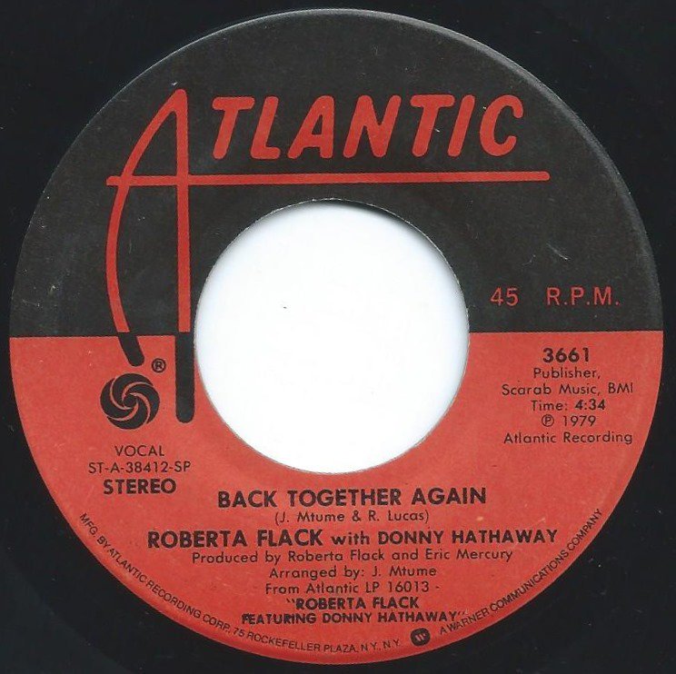 ROBERTA FLACK WITH DONNY HATHAWAY / BACK TOGETHER AGAIN (7