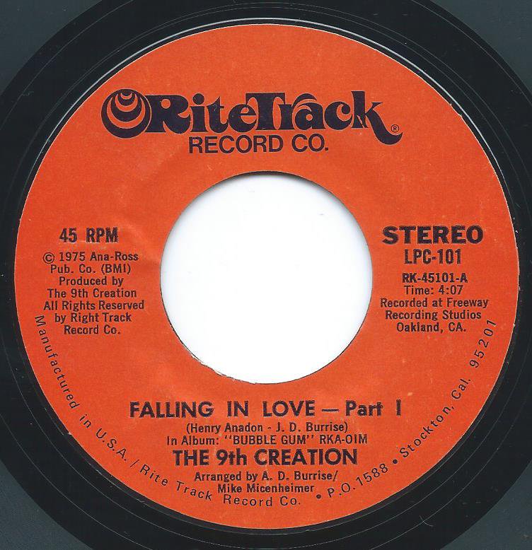 THE 9TH CREATION / FALLING IN LOVE PART I / FALLING IN LOVE PART II (7