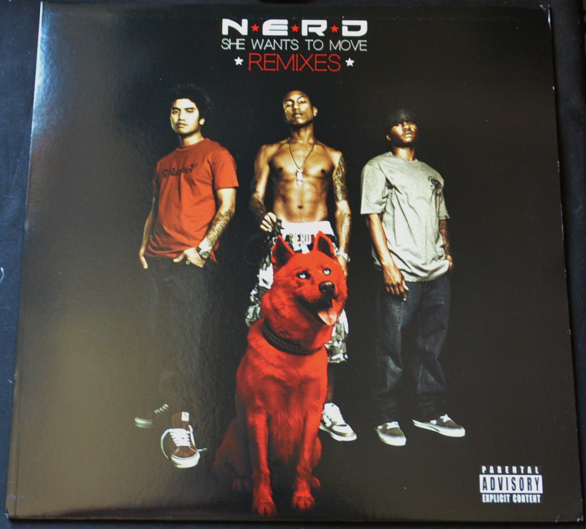 N.E.R.D./ SHE WANTS TO MOVE (REMIXES) (12