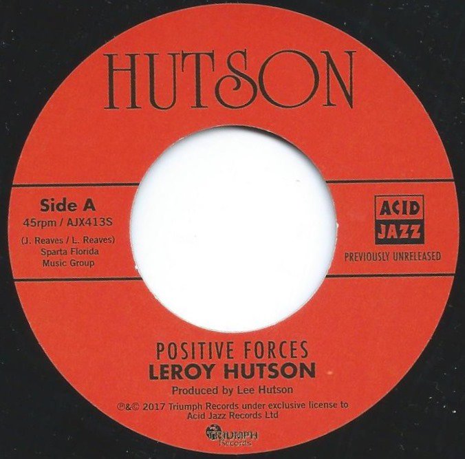 LEROY HUTSON / POSITIVE FORCES / ALL BECAUSE OF YOU (THEME INSTRUMENTAL) (7