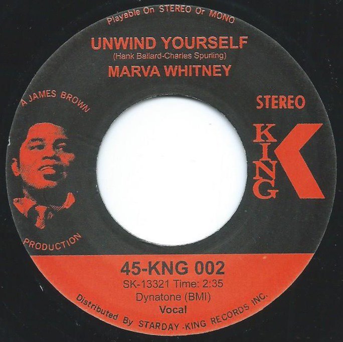 MARVA WHITNEY / UNWIND YOURSELF / WHAT DO I HAVE TO DO TO PROVE MY LOVE TO YOU (7