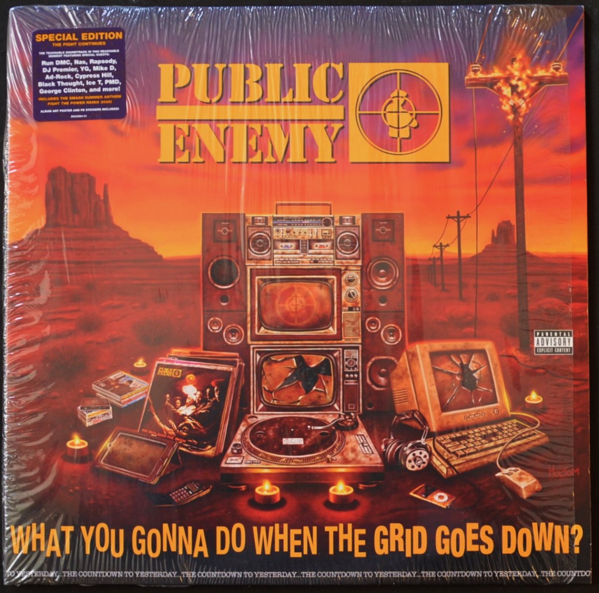 PUBLIC ENEMY / WHAT YOU GONNA DO WHEN THE GRID GOES DOWN? (1LP)