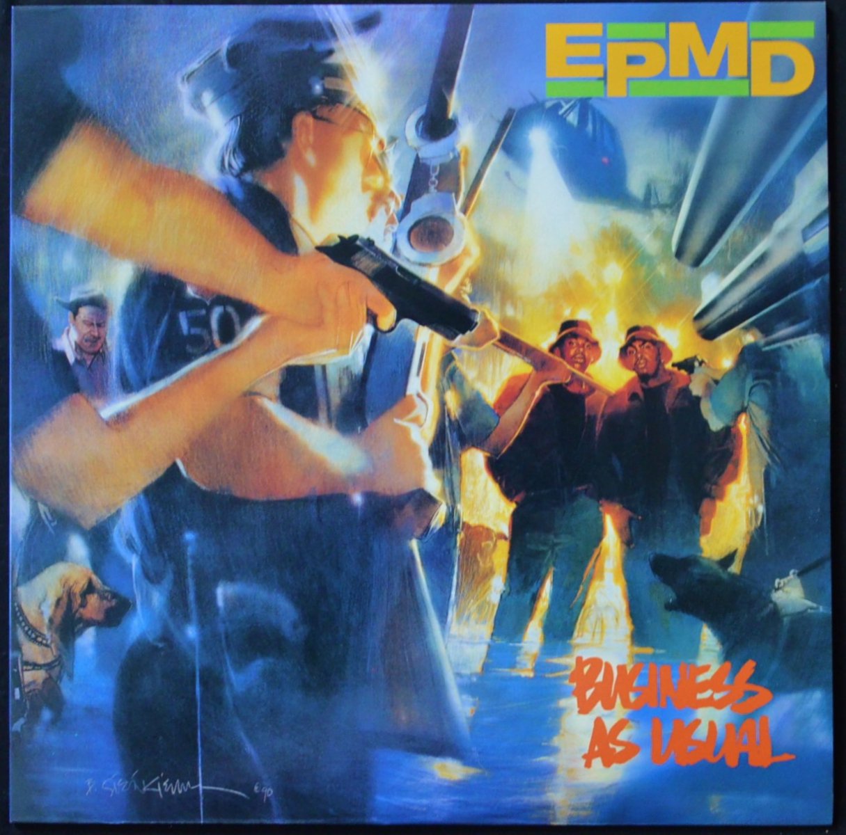 EPMD / BUSINESS AS USUAL (1LP)