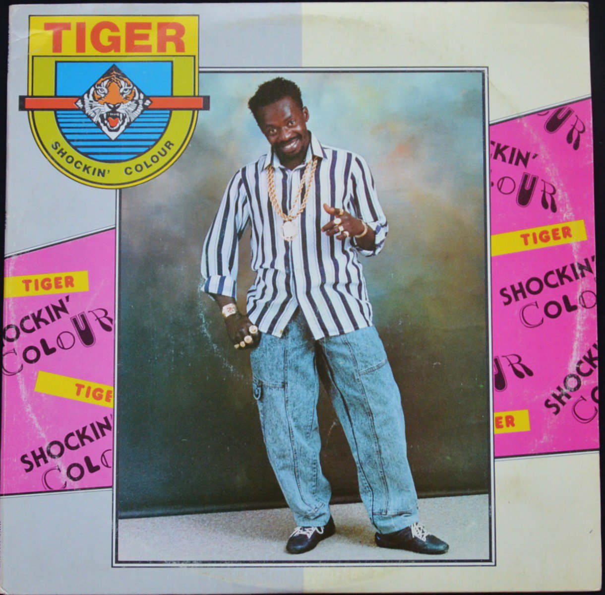 TIGER ‎/ SHOCKIN' COLOUR (1LP)