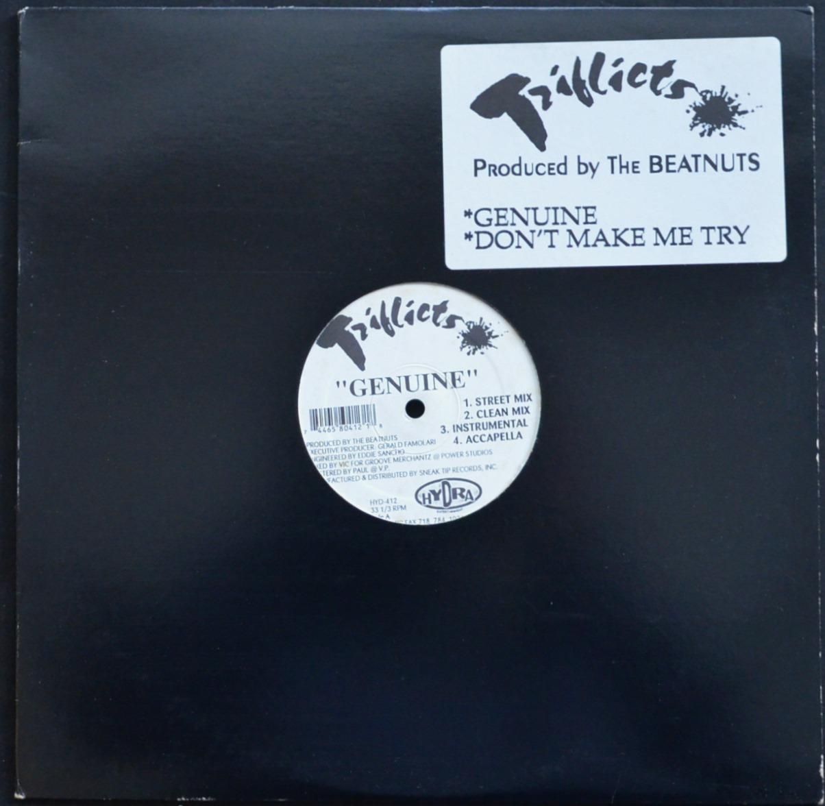 TRIFLICTS / GENUINE / DON'T MAKE ME TRY (PROD BY THE BEATNUTS) (12