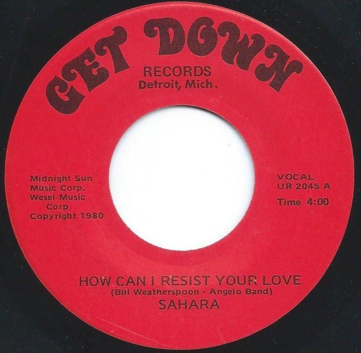 SAHARA / HOW CAN I RESIST YOUR LOVE (7