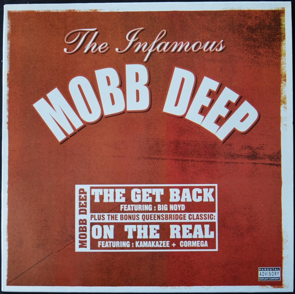 MOBB DEEP / THE GET BACK (FT.BIG NOYD,PROD.GODFATHER DON) / ON THE REAL (FT.CORMEGA, KAMAKAZEE)(12