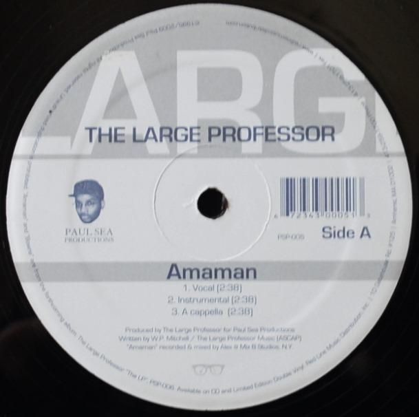 THE LARGE PROFESSOR / AMAMAN / BOWNE (12