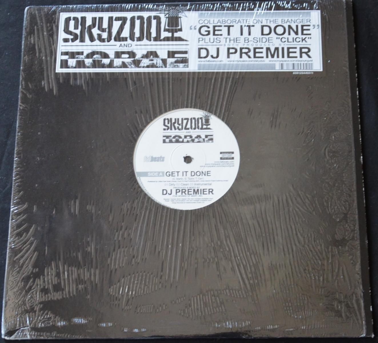 SKYZOO AND TORAE ‎/ GET IT DONE / CLICK (PROD BY DJ PREMIER) (12