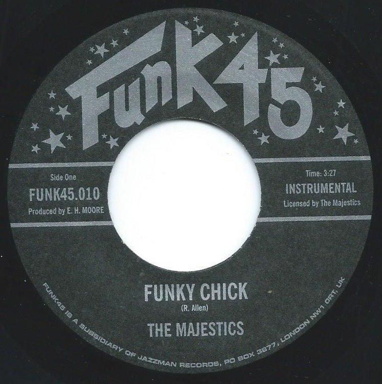 THE MAJESTICS / FUNKY CHICK / COMING ON (7