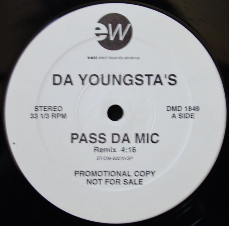 DA YOUNGSTA'S / PASS DA MIC - REMIX (REMIXED BY PETE ROCK AND CL SMOOTH) (12