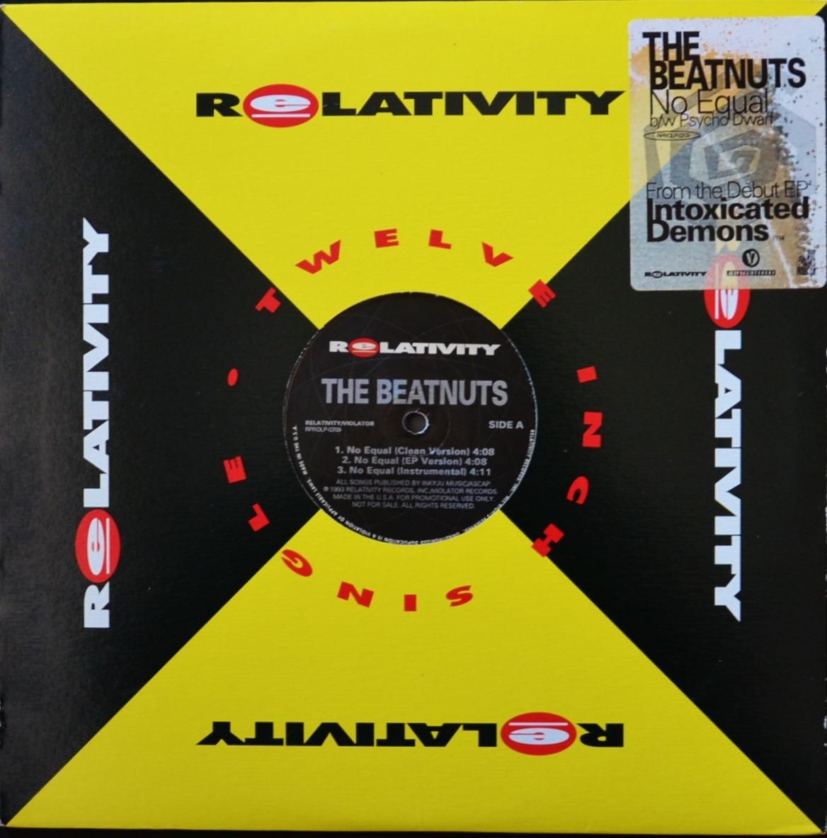 洋楽 The Beatnuts - No Equal / Psycho Dwarf THE BEATNUTS / NO EQUAL / PSYCHO DWARF (12