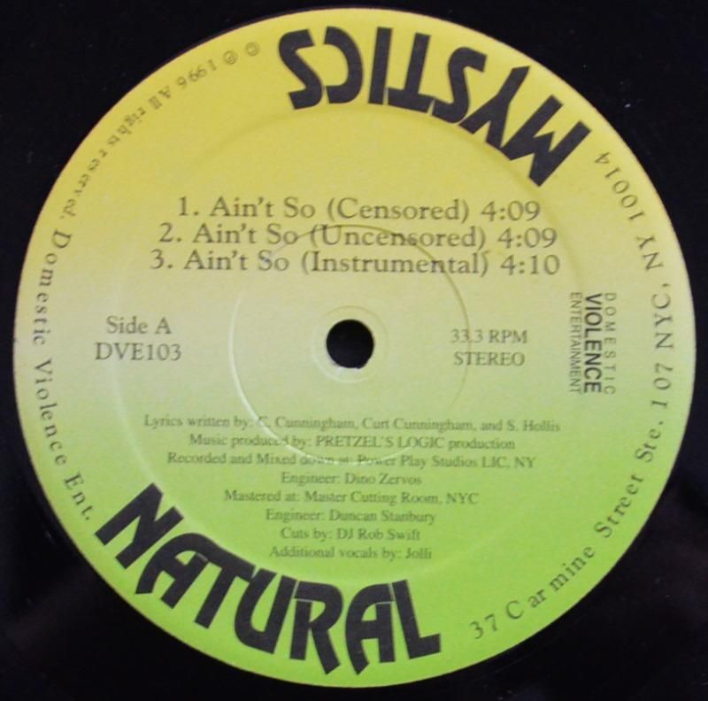 NATURAL MYSTICS / AIN'T SO / HOW IT GO (12