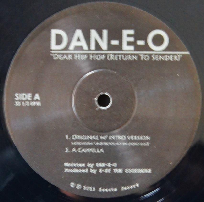 DAN-E-O / DEAR HIP HOP (RETURN TO SENDER) (12