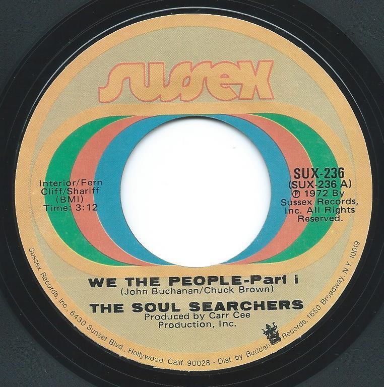 THE SOUL SEARCHERS / WE THE PEOPLE (7