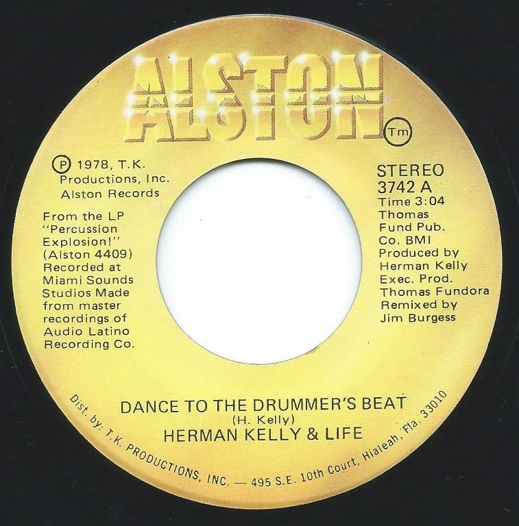 HERMAN KELLY & LIFE / DANCE TO THE DRUMMER'S BEAT (7