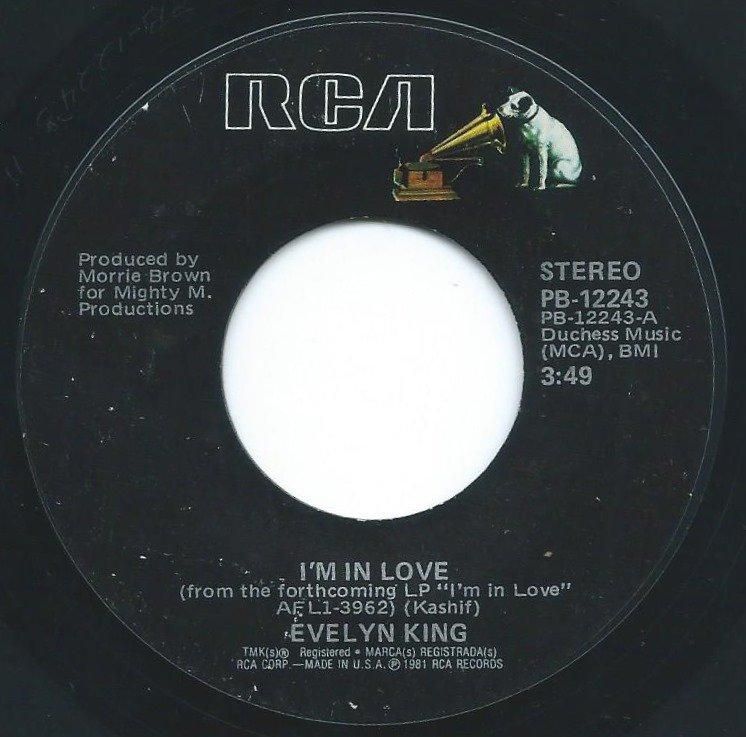 EVELYN KING / I'M IN LOVE / THE OTHER SIDE OF LOVE (7