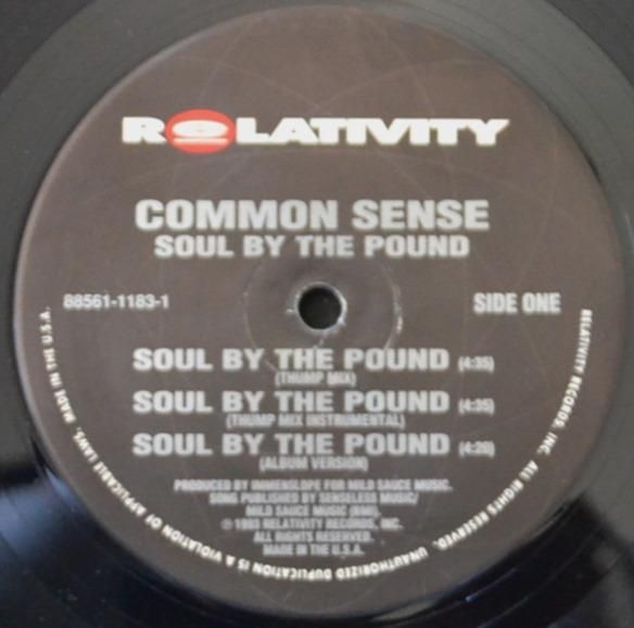 Common Sense Soul By The Pound レコード