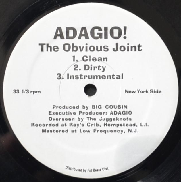 ADAGIO! / THE OBVIOUS JOINT / ASS & BENEFITS (12