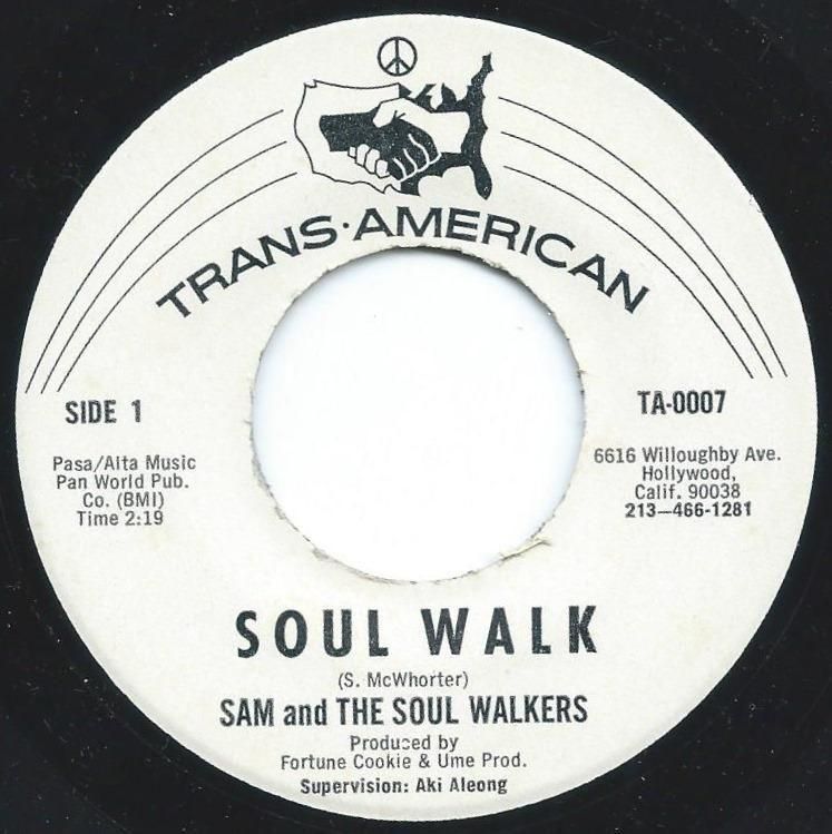 SAM AND THE SOUL WALKERS / SOUL WALK / A TELEPHONE IS RINGING (7