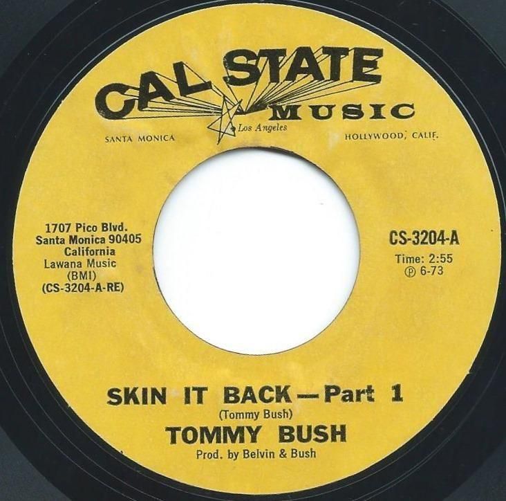 TOMMY BUSH / SKIN IT BACK (7