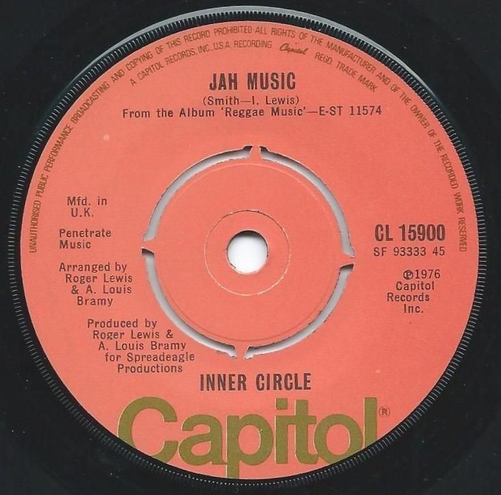 INNER CIRCLE / JAH MUSIC / LOVE IS THE DRUG (7