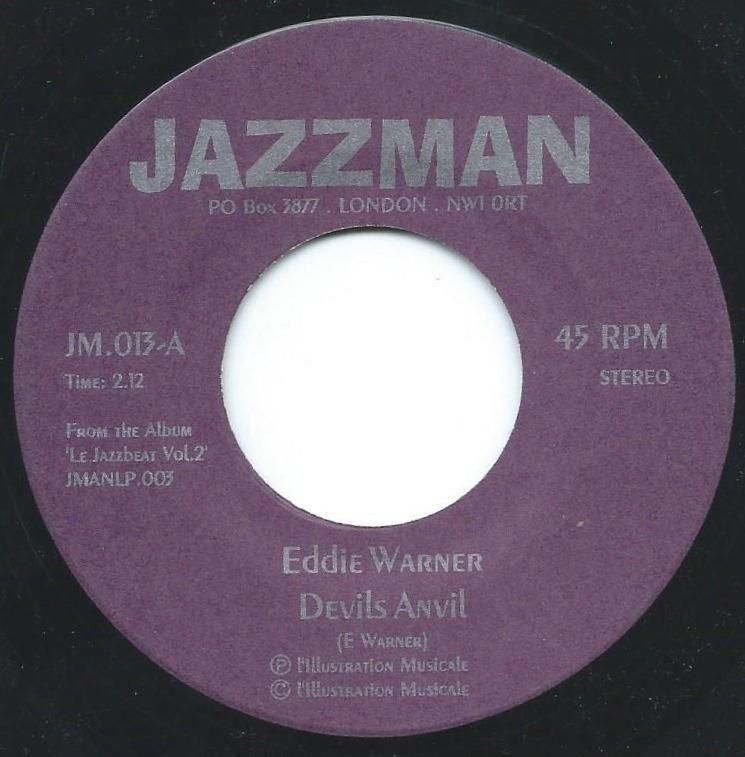 EDDIE WARNER / DEVIL'S ANVIL / POPPY FIDDLES (7