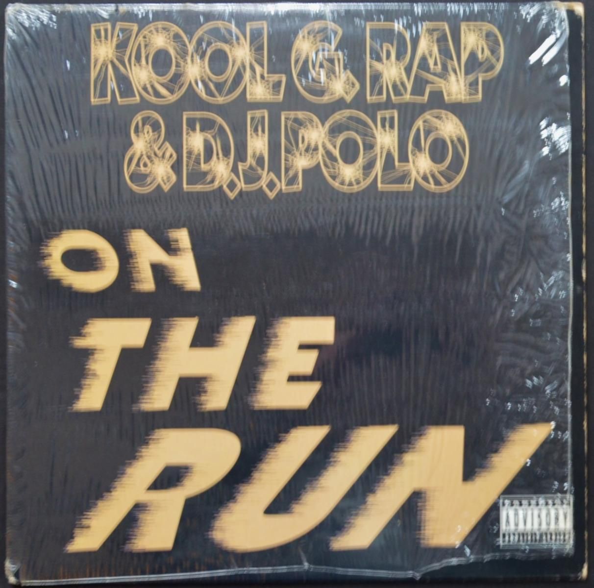 KOOL G RAP & DJ POLO ‎/ ON THE RUN / STRAIGHT JACKET (12