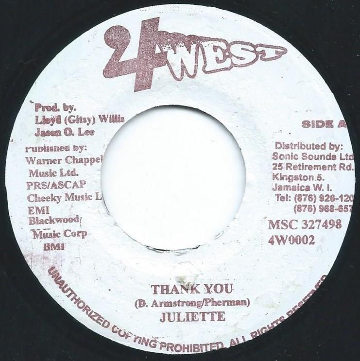 JULIETTE / THANK YOU (7
