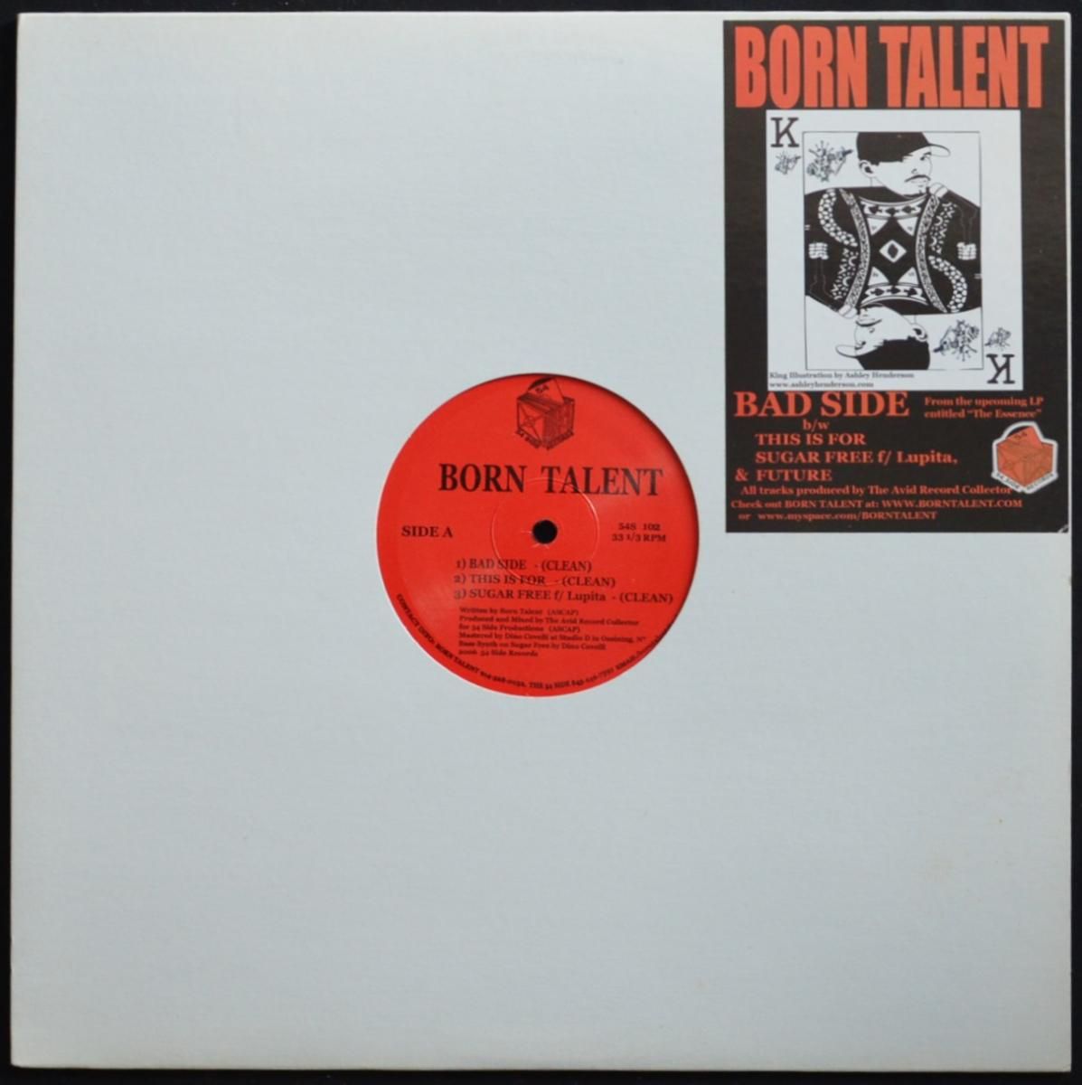 BORN TALENT / BAD SIDE (12