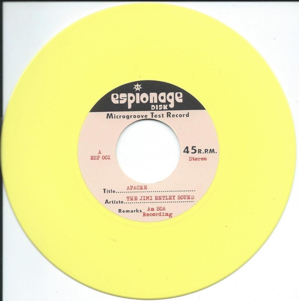 THE JIMI ENTLEY SOUND / APACHE / CHARLIE'S THEME (7