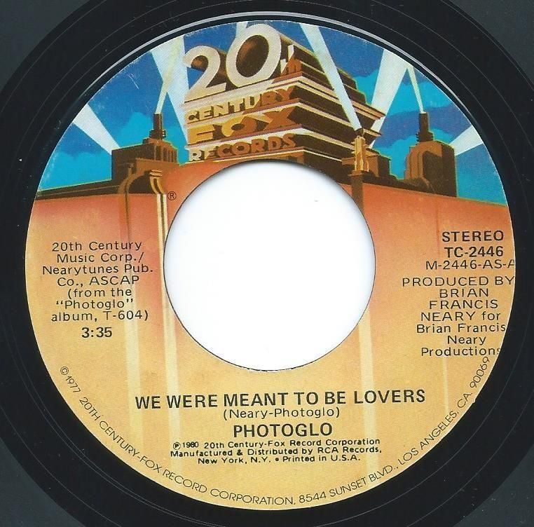 PHOTOGLO / WE WERE MEANT TO BE LOVERS / BEG, BORROW OR STEAL (7