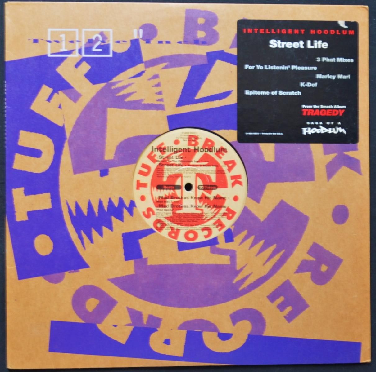 intelligent foodlum / street life レコード Intelligent Hoodlum / Street Life/Mad Brothas Know His Name