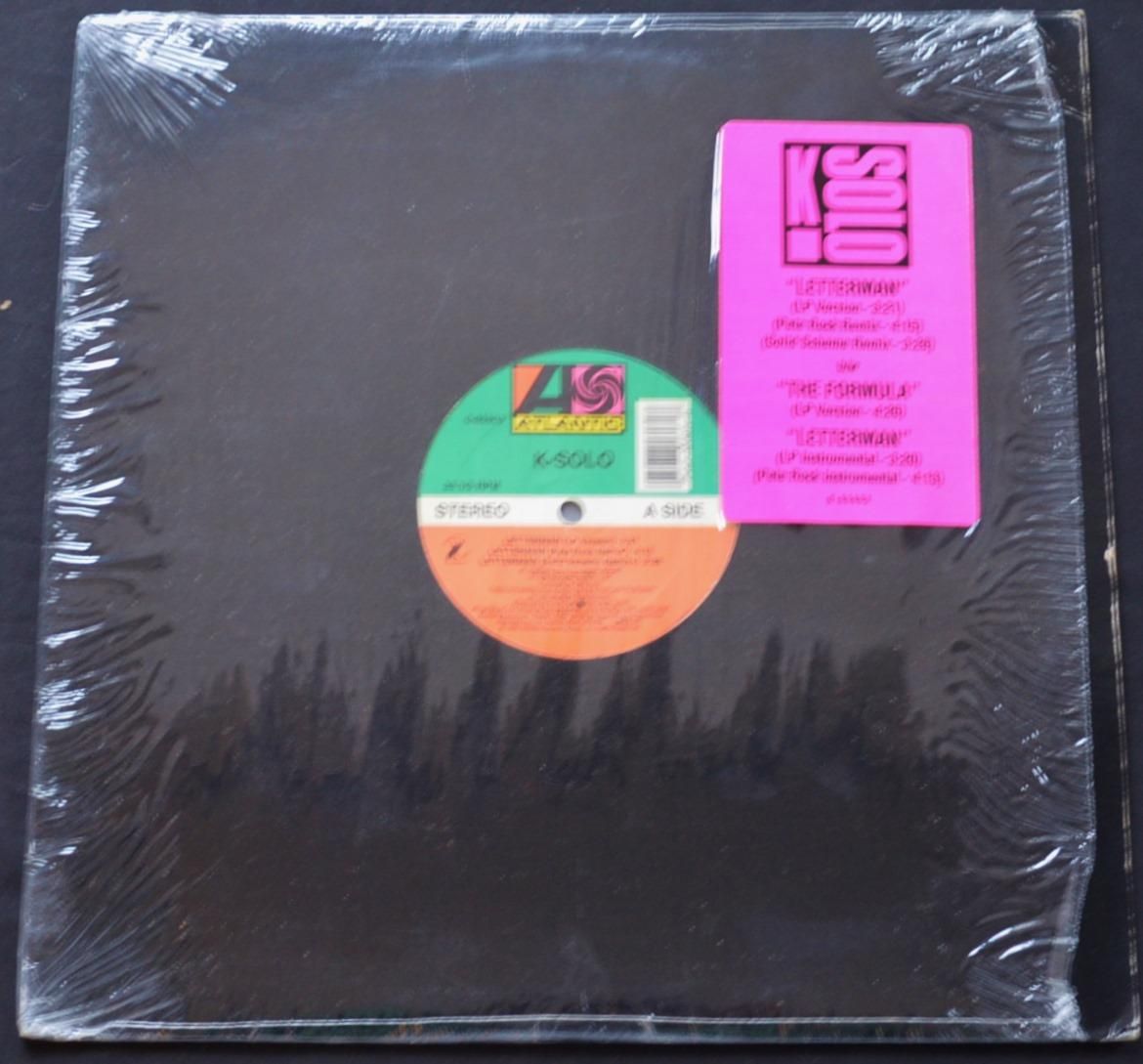 K-SOLO / LETTERMAN (PETE ROCK REMIX) / THE FORMULA (HOUSE PARTY) (12