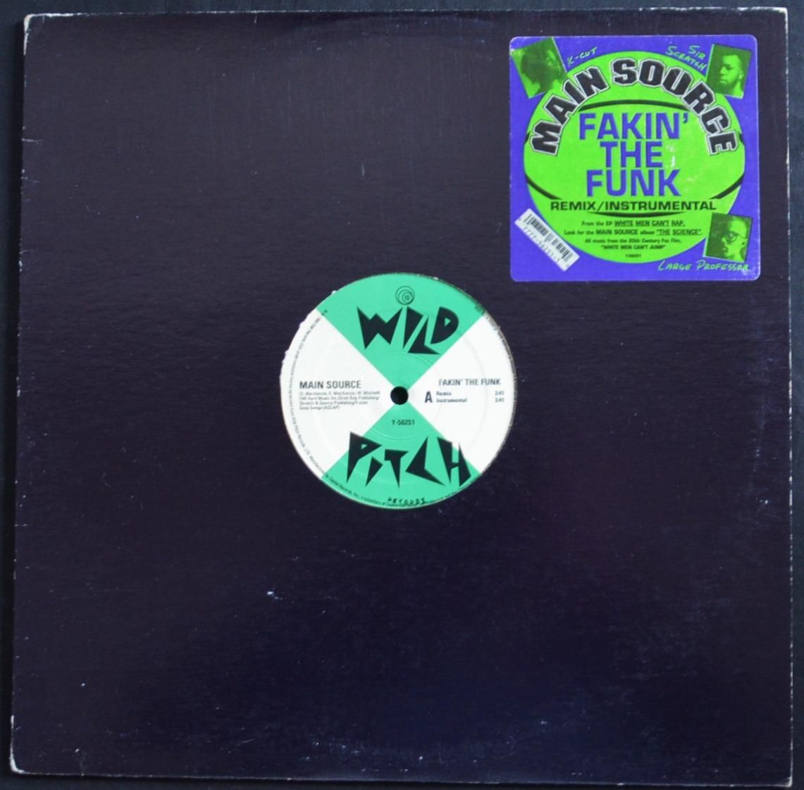 MAIN SOURCE / FAKIN' THE FUNK (12