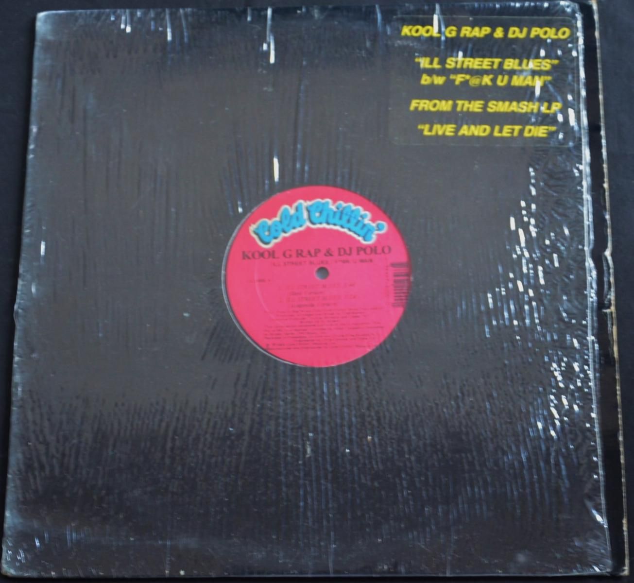 KOOL G RAP & DJ POLO / ILL STREET BLUES / F*@K U MAN (12