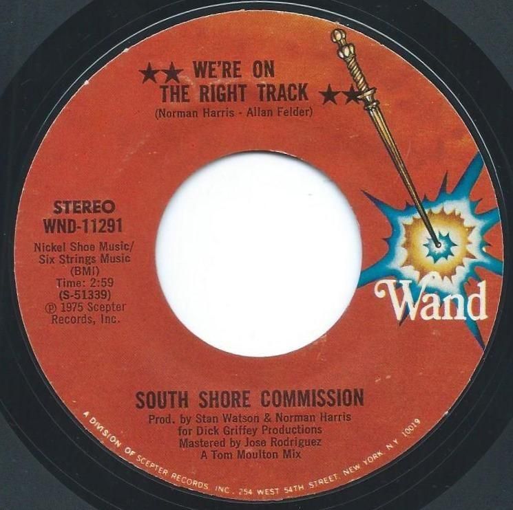 SOUTH SHORE COMMISSION / WE'RE ON THE RIGHT TRACK / I'D RATHER SWITCH THAN FIGHT (7
