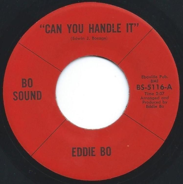 EDDIE BO ‎/ CAN YOU HANDLE IT / DON'T TURN ME LOOSE (7