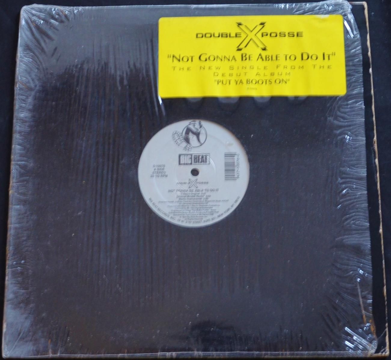DOUBLE XX POSSE / NOT GONNA BE ABLE TO DO IT / THE PURE THING (12
