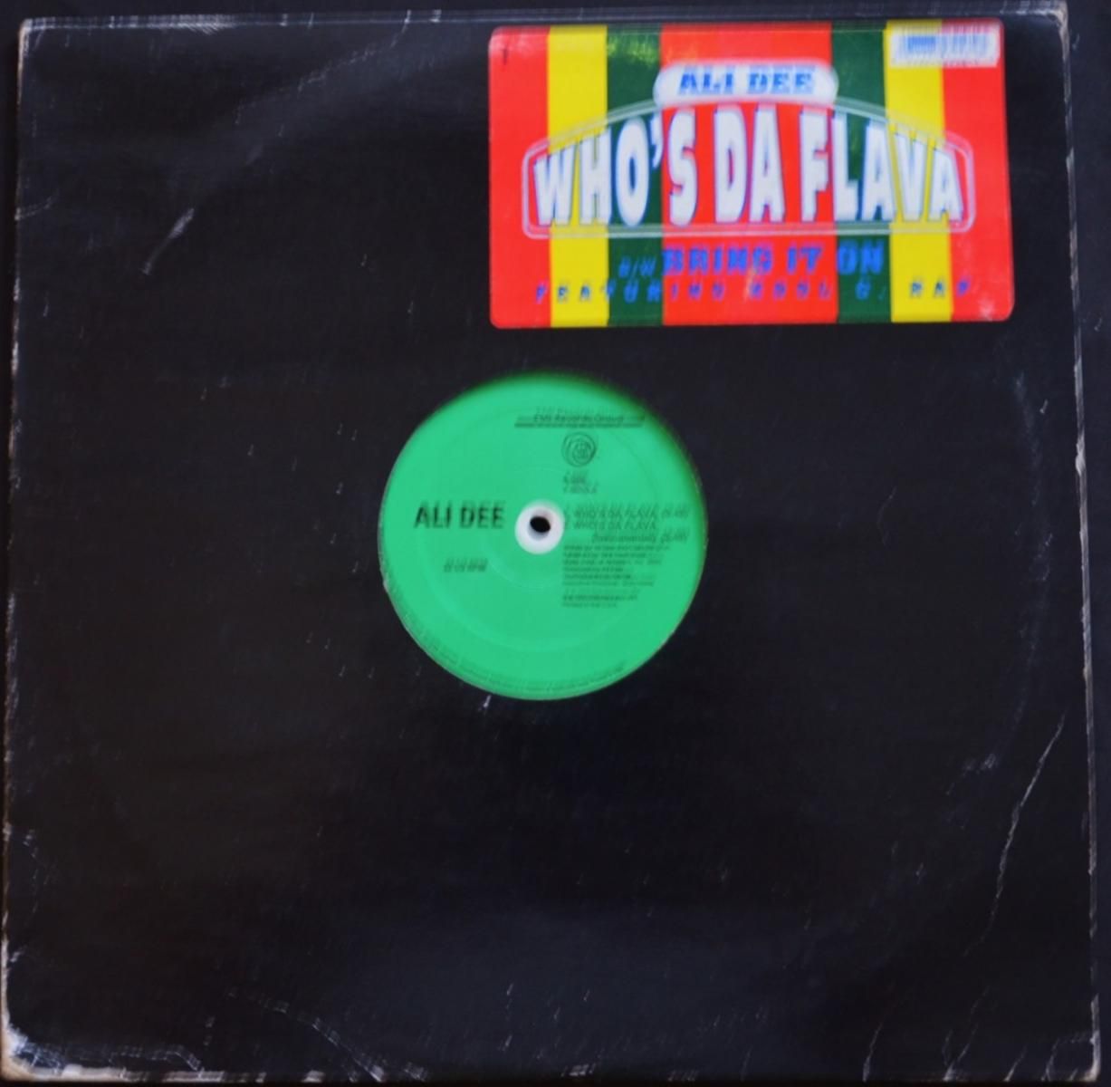 ALI DEE / WHO'S DA FLAVA / BRING IT ON (12