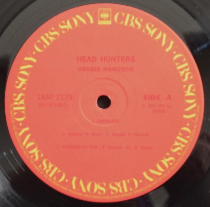無傷美盤　帯付　ハービー・ハンコック　ヘッド・ハンターズ　レコード　オリジナル盤 ハービー・ハンコック HERBIE HANCOCK / ヘッド・ハンターズ