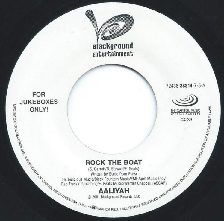 AALIYAH ‎/ ROCK THE BOAT / MORE THAN A WOMAN (7