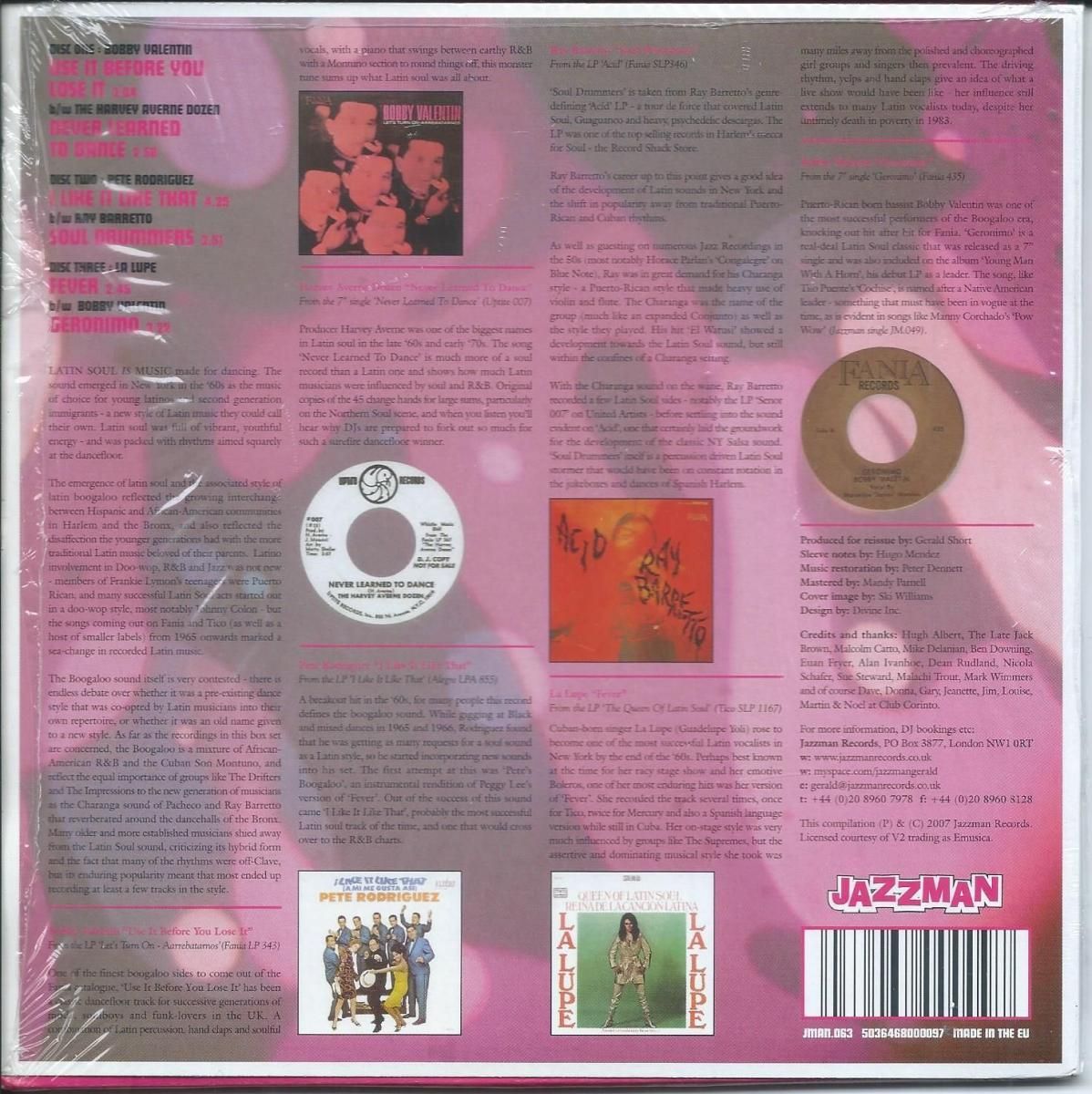 V.A.(RAY BARRETTO,THE HARVEY AVERNE DOZEN) / DANCE THE LATIN