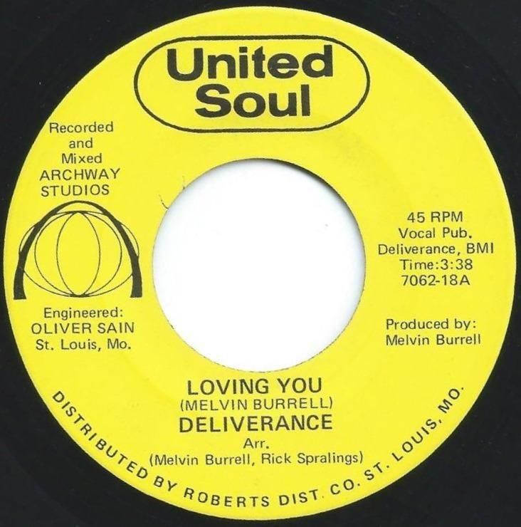 DELIVERANCE / LOVING YOU / SITTIN' AROUND (7