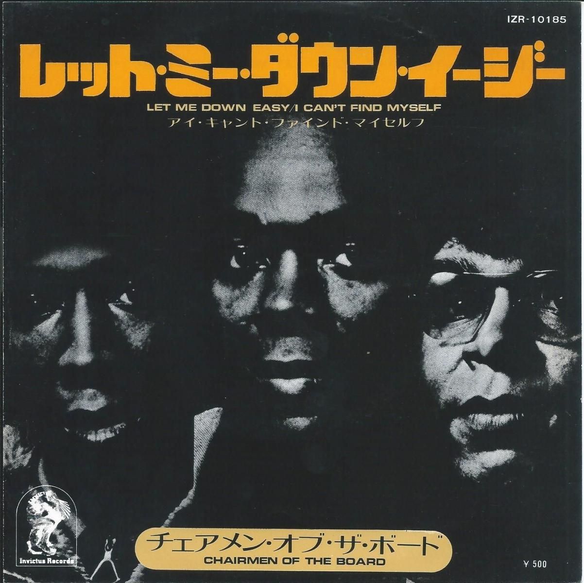 󡦥֡ܡ CHAIRMEN OF THE BOARD / åȡߡ󡦥 LET ME DOWN EASY (7