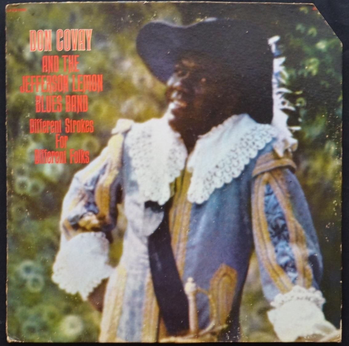 DON COVAY AND THE JEFFERSON LEMON BLUES BAND / DIFFERENT STROKES FOR DIFFERENT FOLKS (LP)