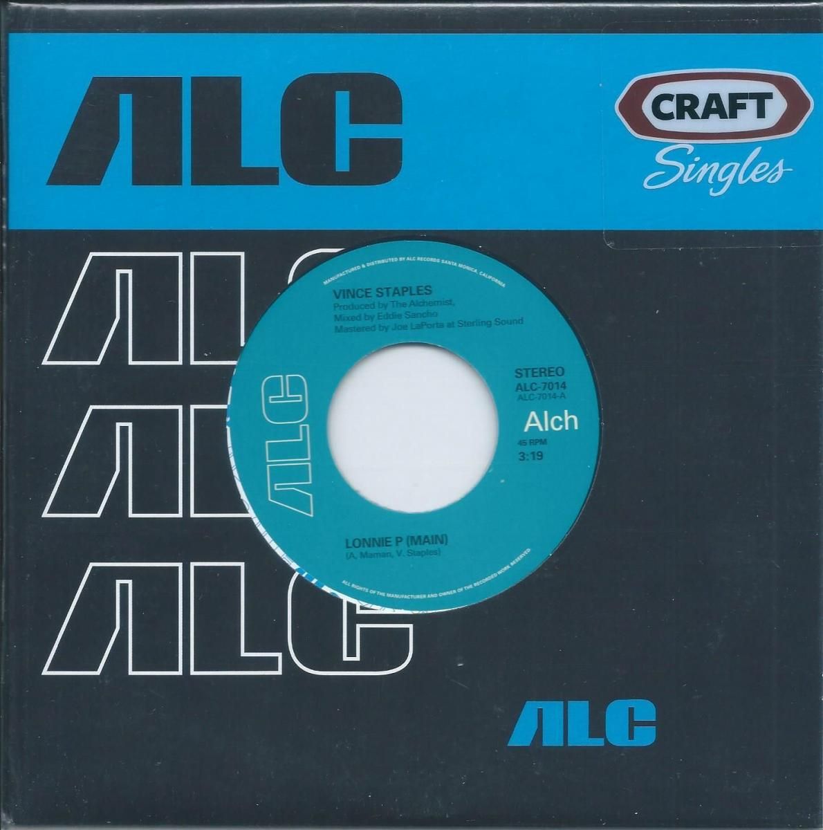ALCHEMIST, VINCE STAPLES / LONNIE P (7
