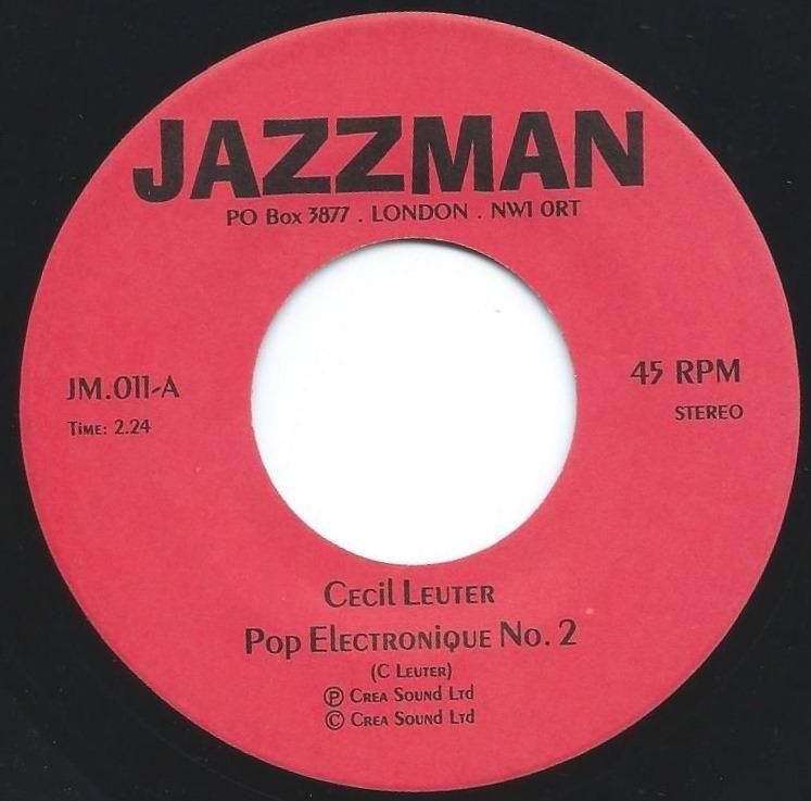 CECIL LEUTER / ANDY LOORE / POP ELECTRONIQUE NO. 2 / MIXED DRUMS (7