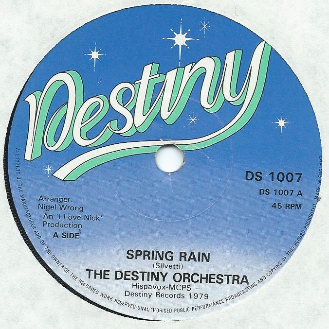 destiny orchestra spring rain レコード